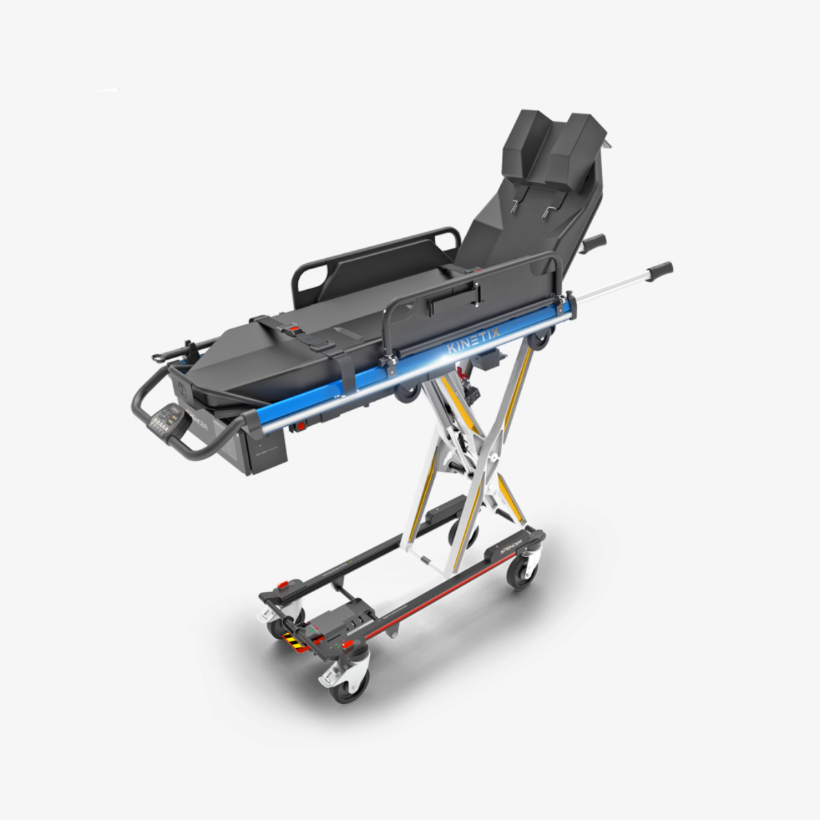 SPENCER - Brancard électrique avec rail KINETIX 10G