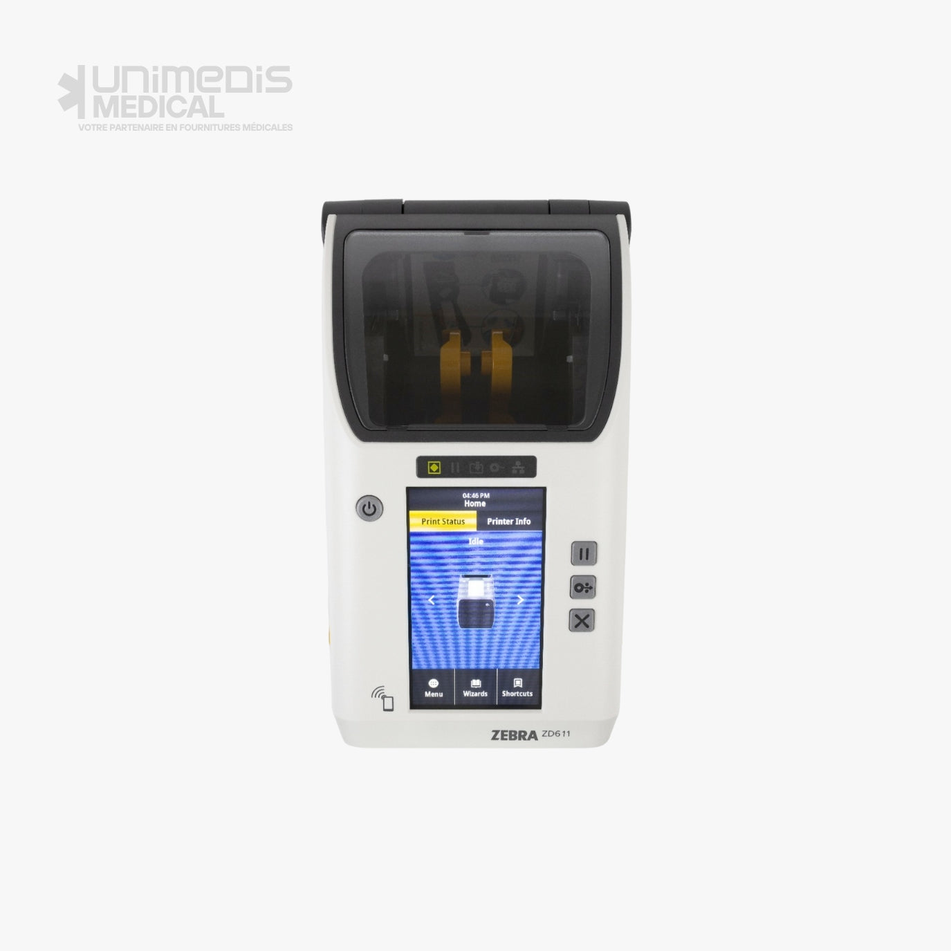 Zebra ZD611-HC Imprimante - 203dpi, USB, BT (BLE), Ethernet, EPLII, ZPLII