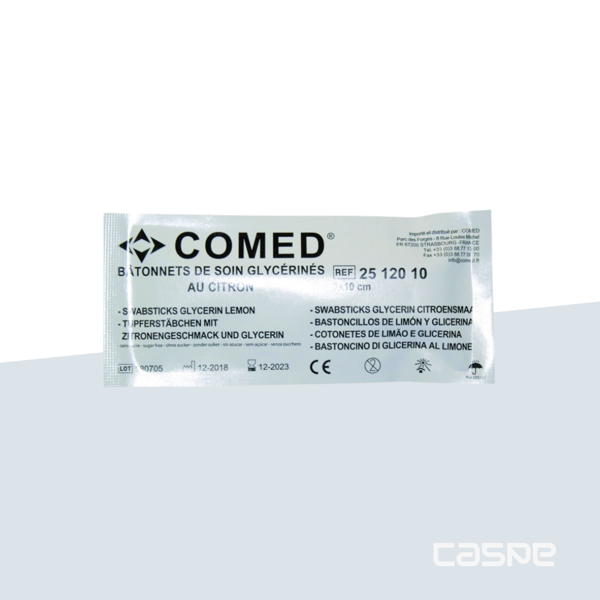COMED Bâtonnets de soin glycérinés au citron