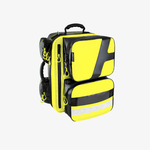 AEROcase® Sac à dos d’urgence Jaune Fluo - MEDpacks B1XLC