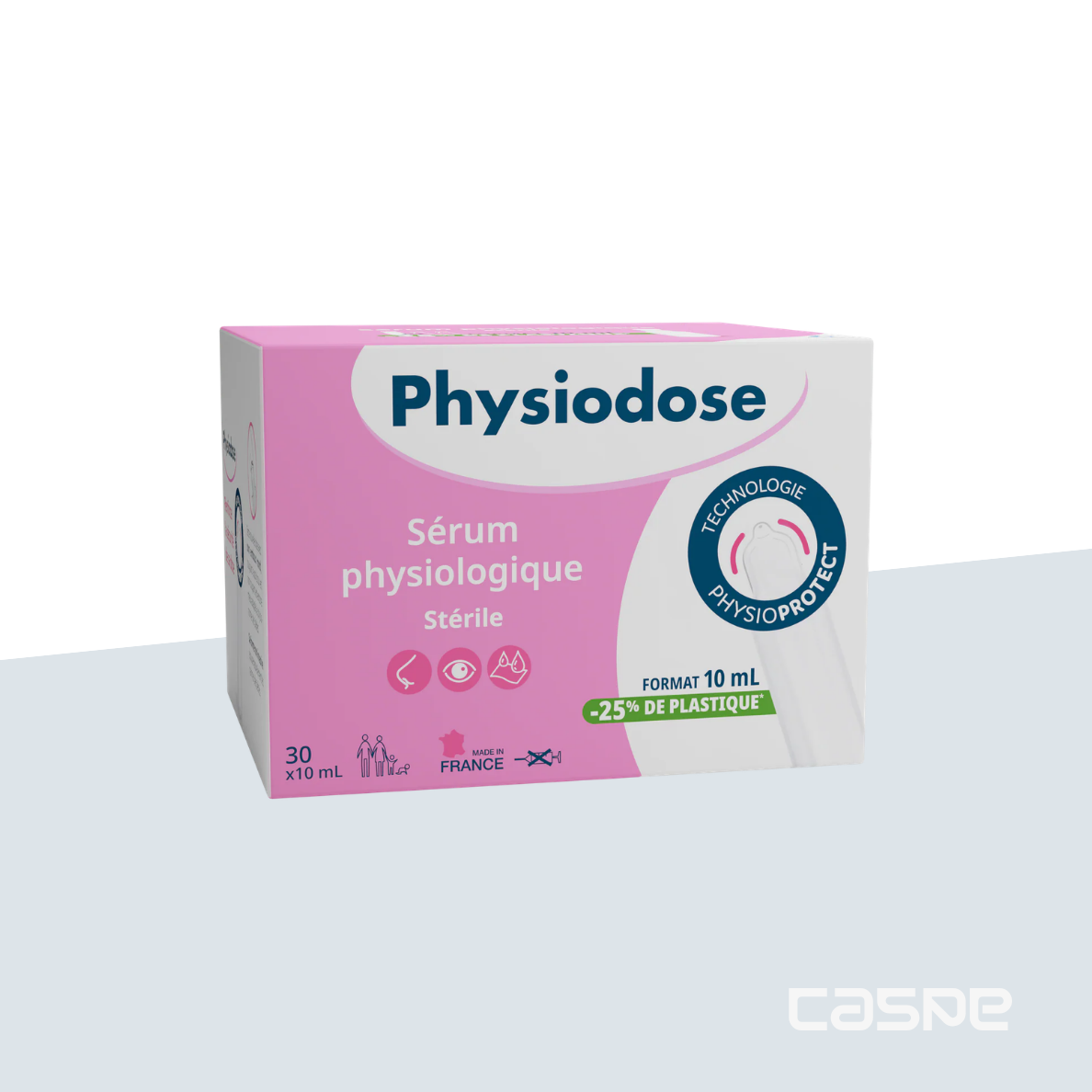 GILBERT Sérum physiologique stérile - 30 flacons unidoses de 10ml