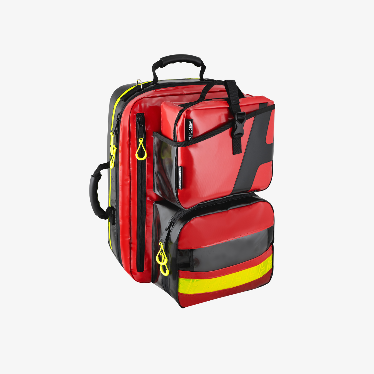 AEROcase® Sac à dos d’urgence Ampoulier Rouge - MEDpacks AMP1XLC