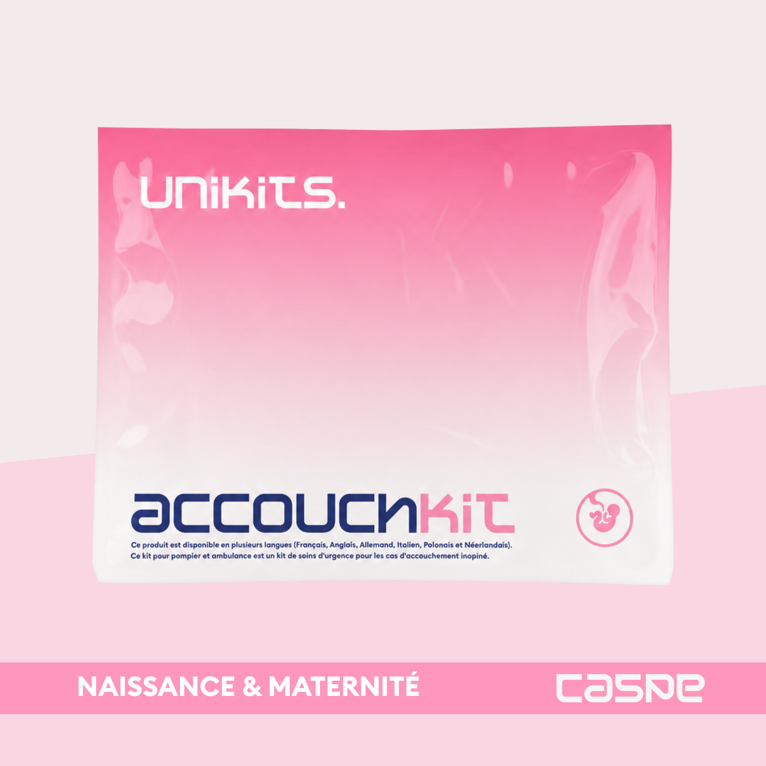 UNIKITS ACCOUCHKIT Kit d'accouchement d'urgence et inopiné