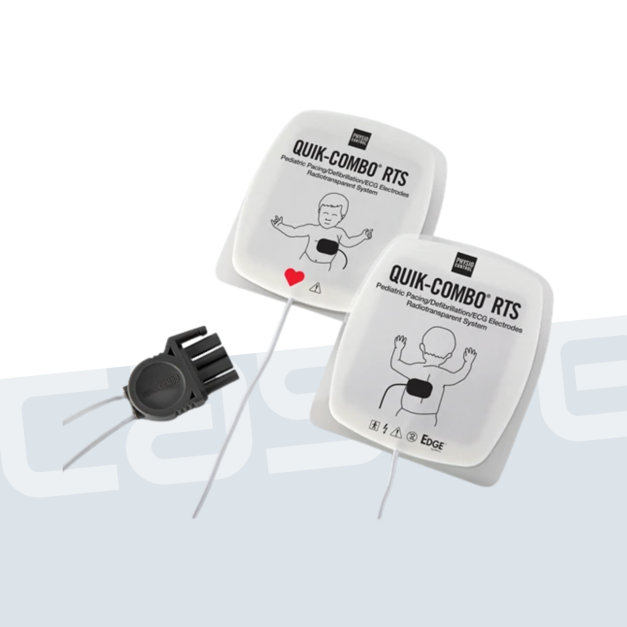 STRYKER Electrodes pédiatriques Quick-Combo pour LIFEPAK® 500/1000/12/15/35