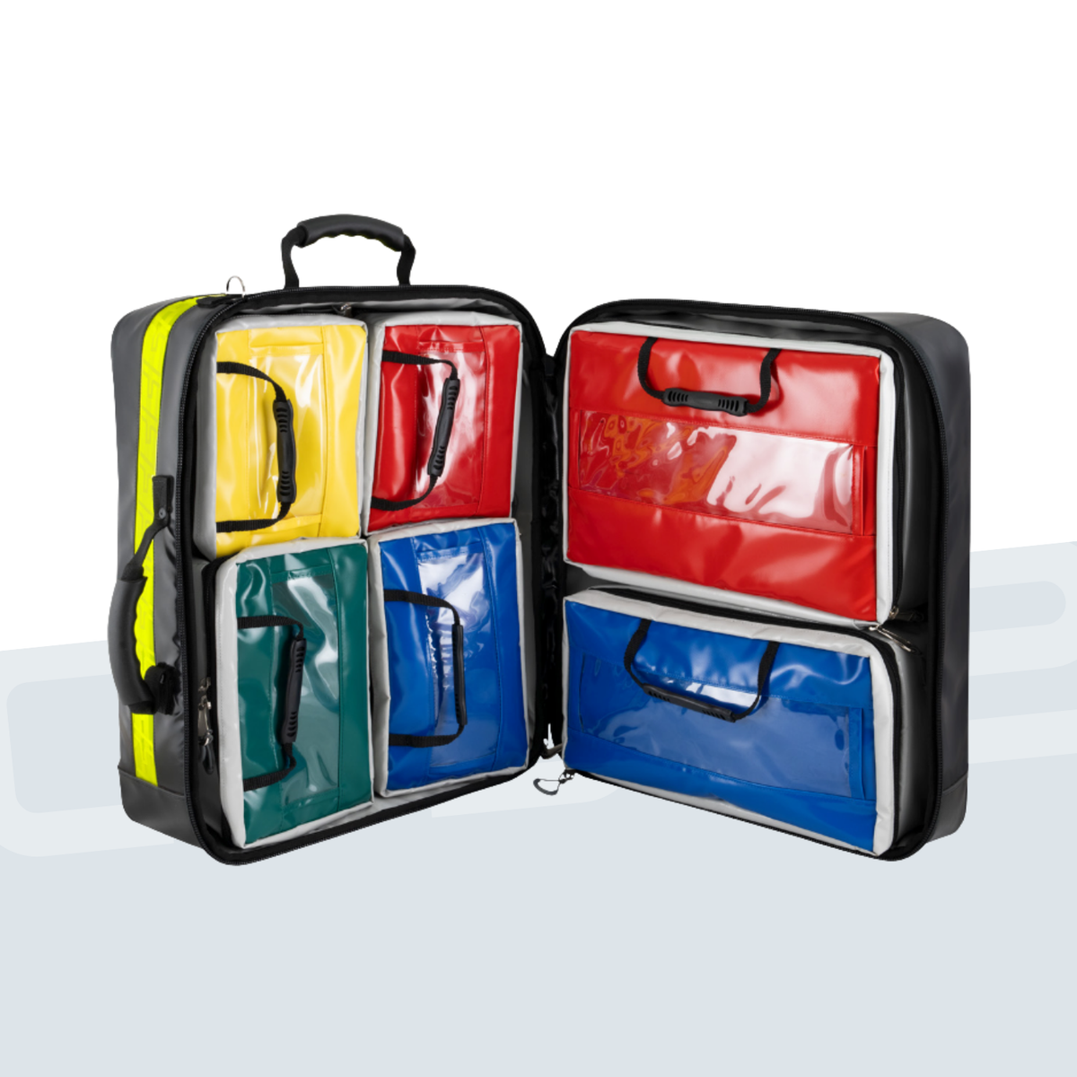 AEROCASE® Sac à dos d’urgence AEROcase® PROpack GTB EMS+ / Avec pochettes
