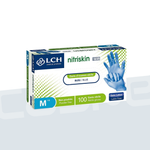 LCH Gant d'examen en nitrile BLEU NITRISKIN sans poudre