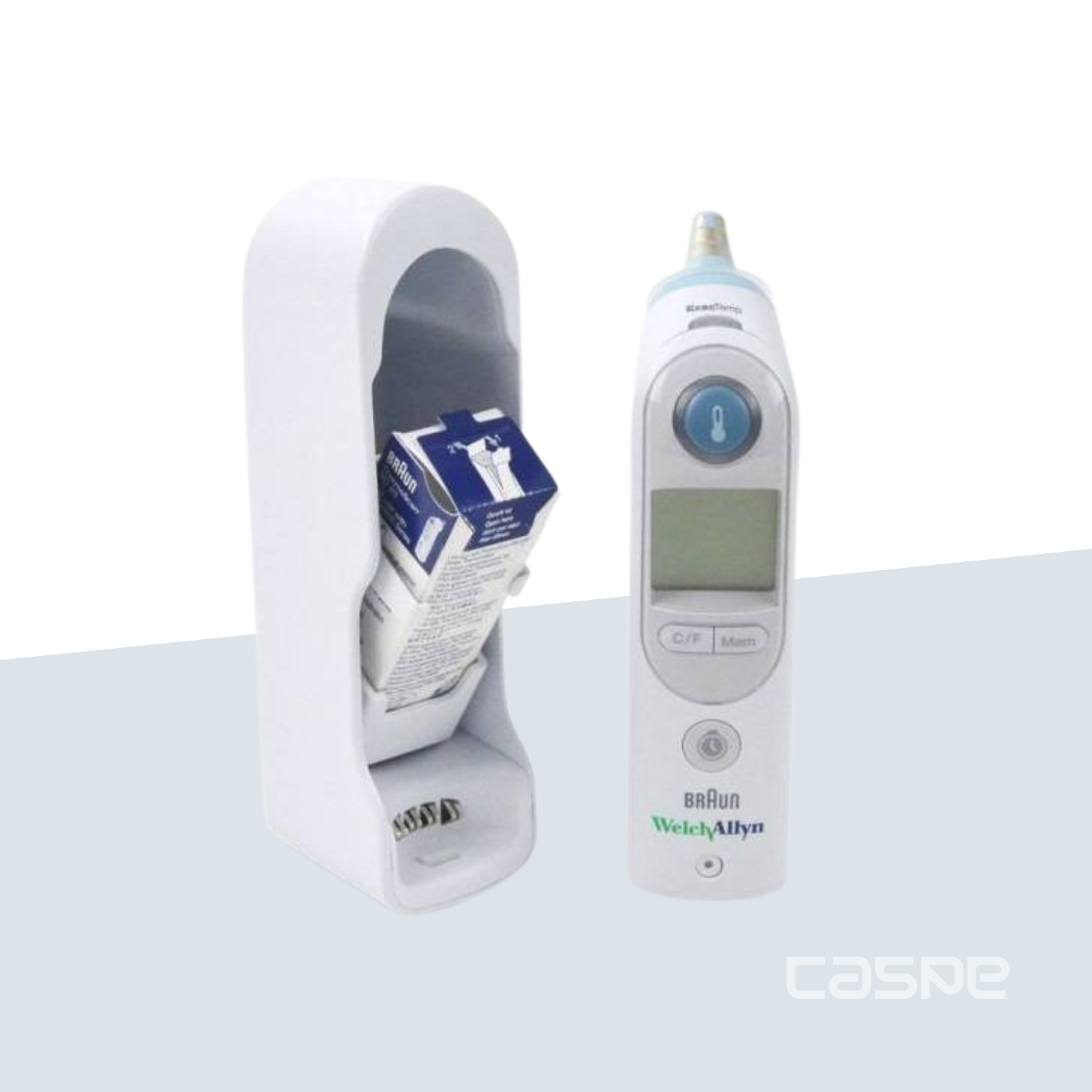 BRAUN Thermomètre auriculaire ThermoScan PRO 6000 Welch Allyn - Petit socle