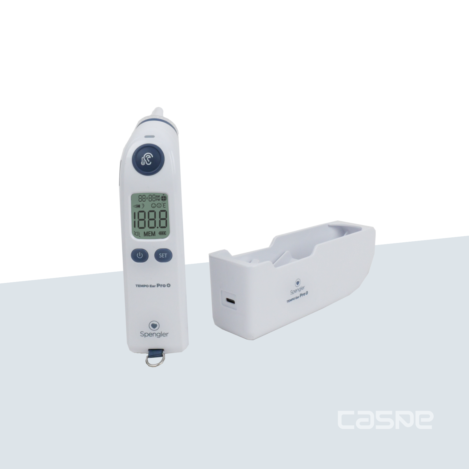 SPENGLER Thermomètre auriculaire TEMPO EAR PRO avec socle
