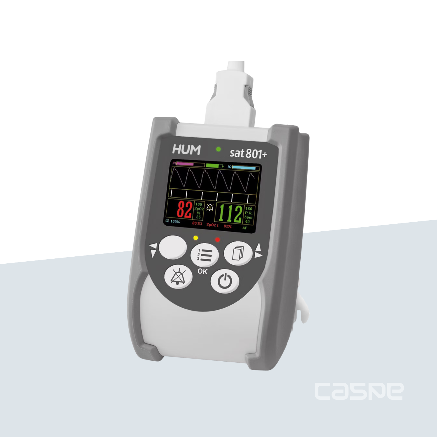 AEROCHECK MASIMO Oxymètre de pouls Sat 801+ avec écran TFT couleurs