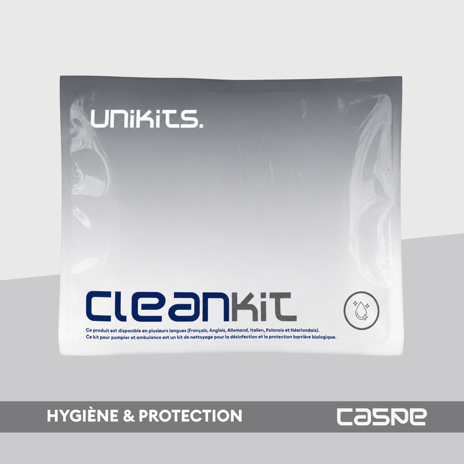 UNIKITS CLEANKIT Kit de nettoyage pour la désinfection
