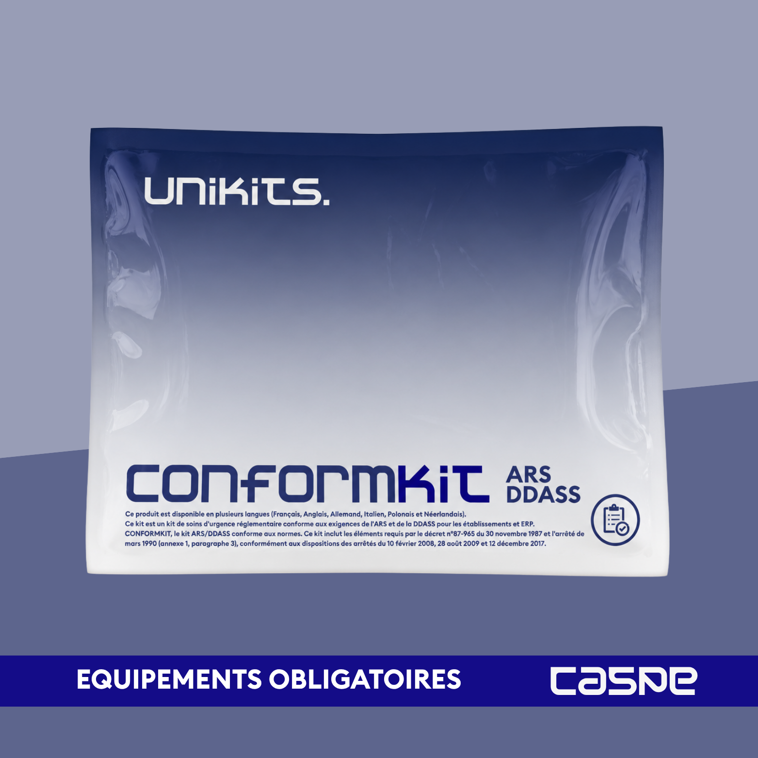 UNIKITS CONFORMKIT Kit ARS/DDASS Obligatoire Ambulances et VSL