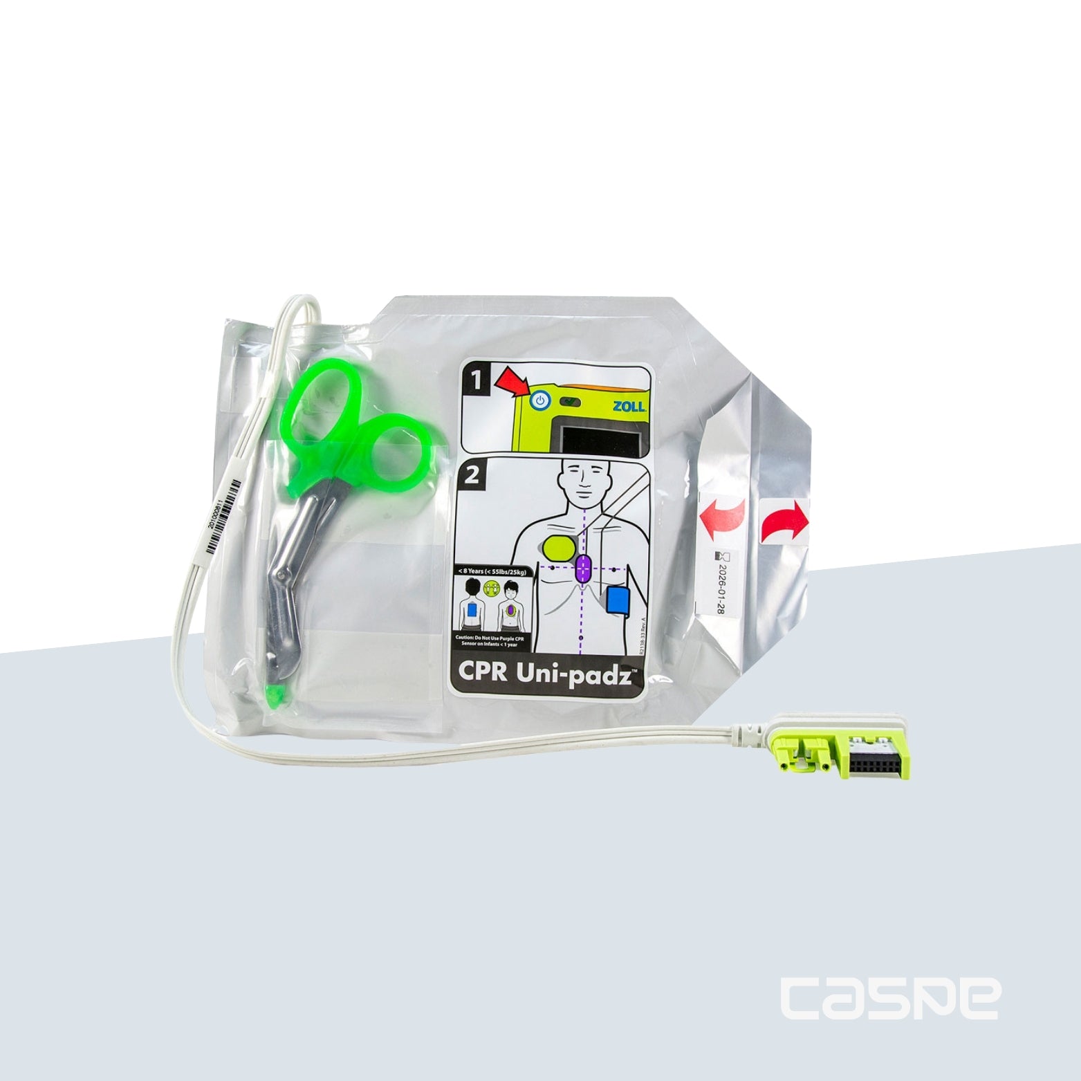 ZOLL Paire Electrodes mixte ZOLL CPR UNI-PADZ AED3