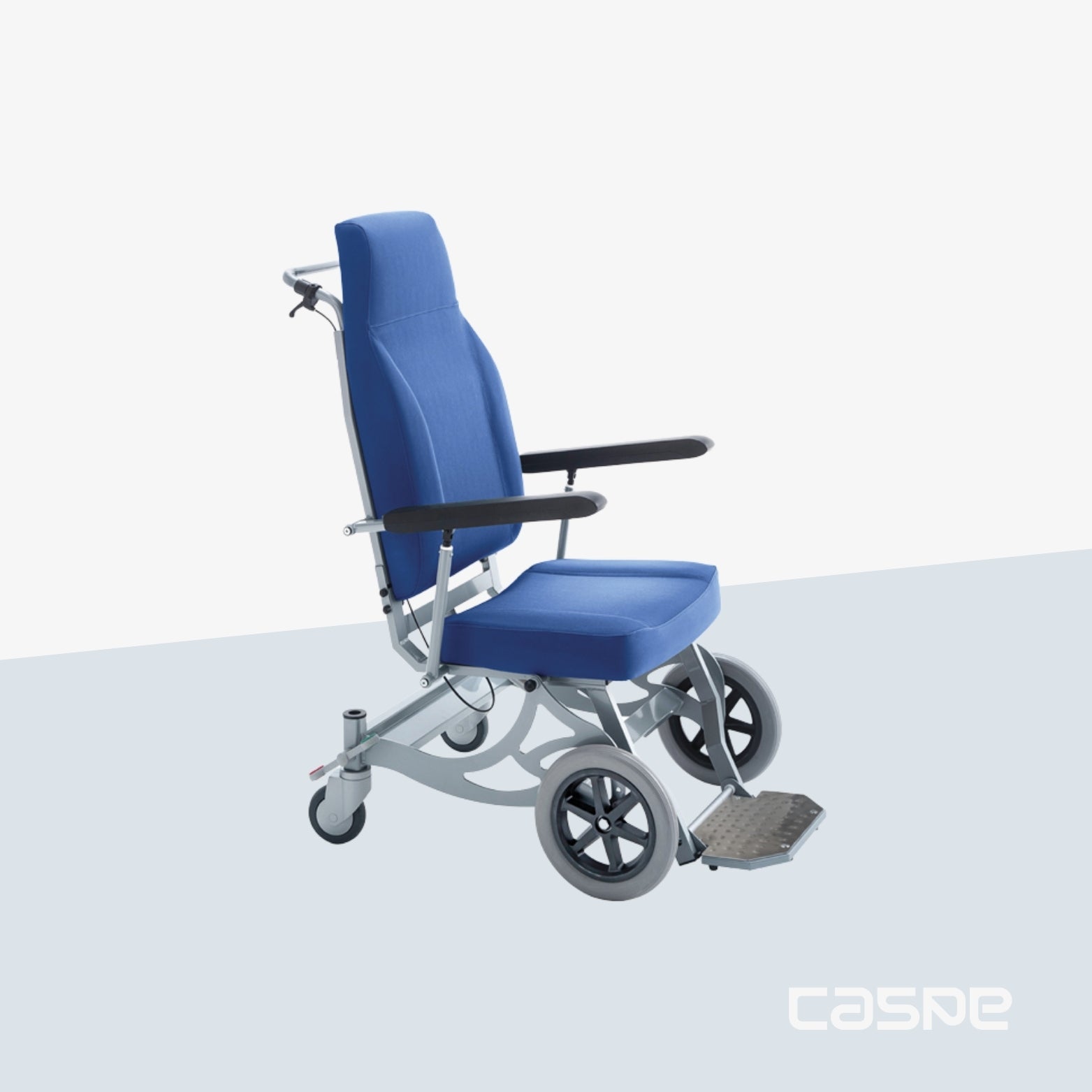 GIMA Chaise de transport du patient ISCHIA Bleu