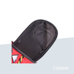 DIMATEX Sac à dos coqué MATT MINI Rouge et bandes réflechissante