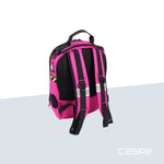 DIMATEX Sac à dos coqué MATT MINI Rose et bandes réflechissante