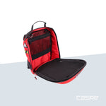 DIMATEX Sac à dos coqué MATT MINI Rouge et bandes réflechissante