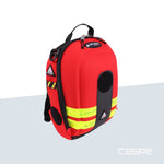 DIMATEX Sac à dos coqué MATT MINI Rouge et bandes réflechissante