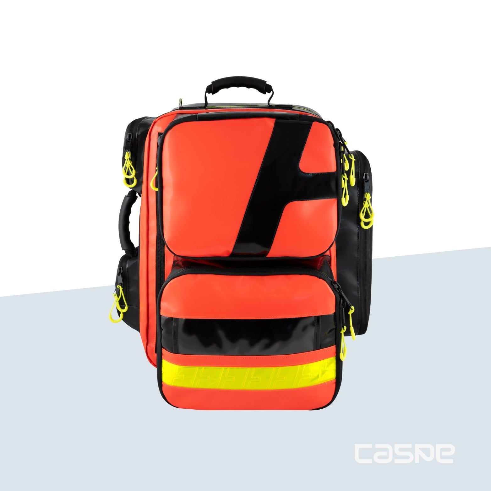 AEROCASE® Sac à dos d’urgence AEROcase® - MEDpack Basic Rouge fluo