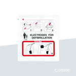 SCHILLER Paire d’électrodes pré-connectées adultes pour SCHILLER FRED EASY/SKITY-FE010