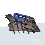 CIRMEDICAL Set de de 3 attelles à dépression avec sac et pompe
