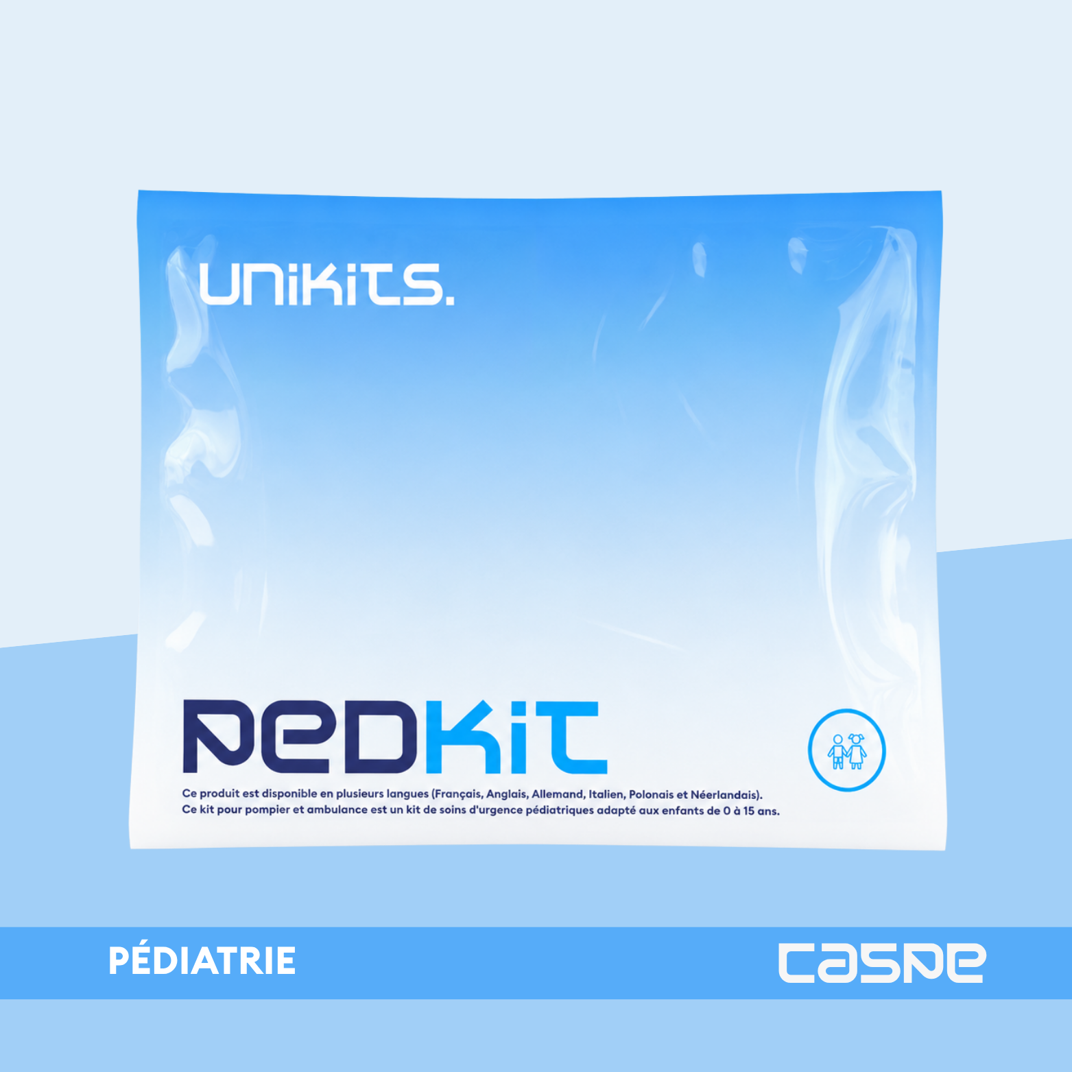 UNIKITS PEDKIT Kit de soins d'urgences pédiatriques