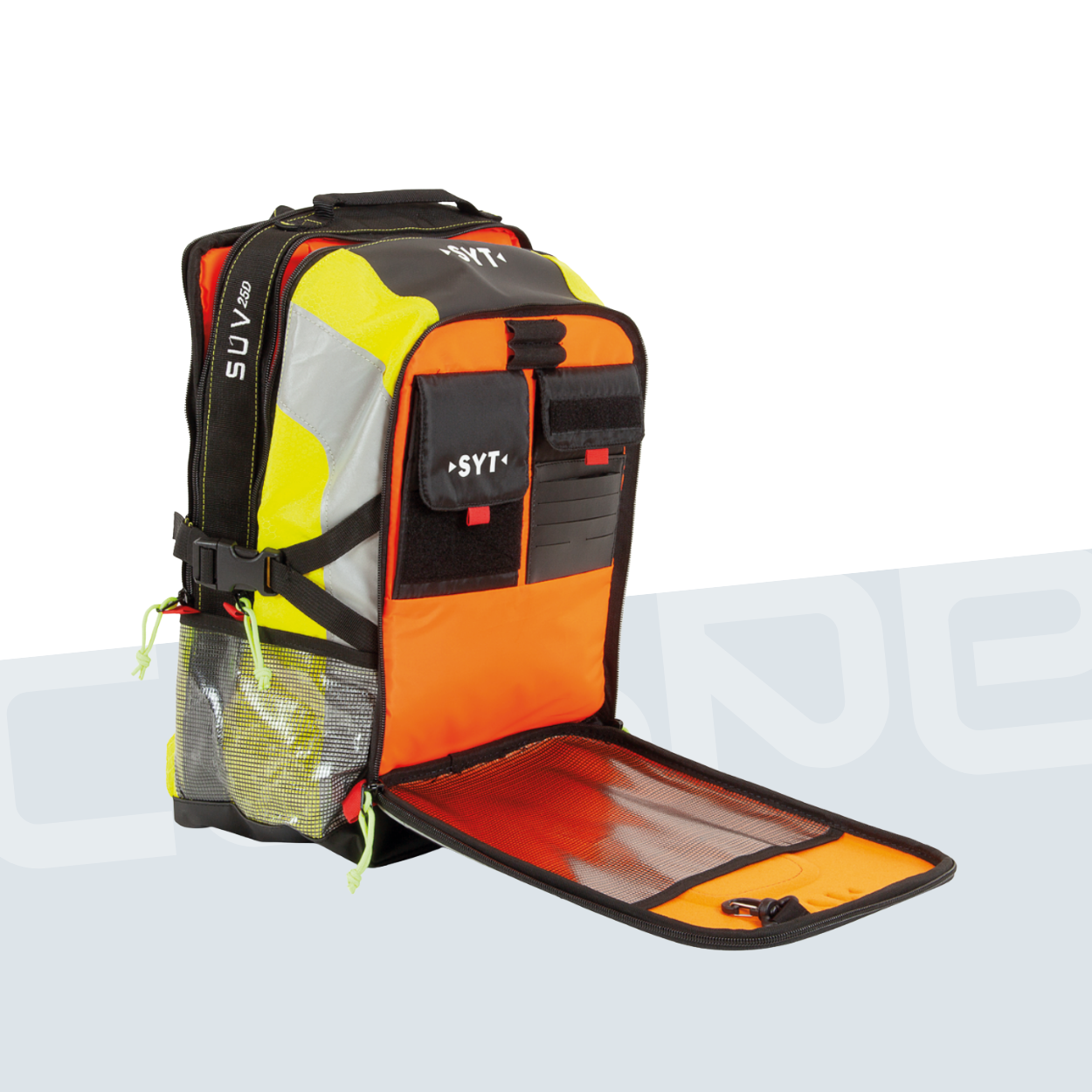SYT MEDICS Sac à dos d'urgence et d'intervention SUV 25D Jaune