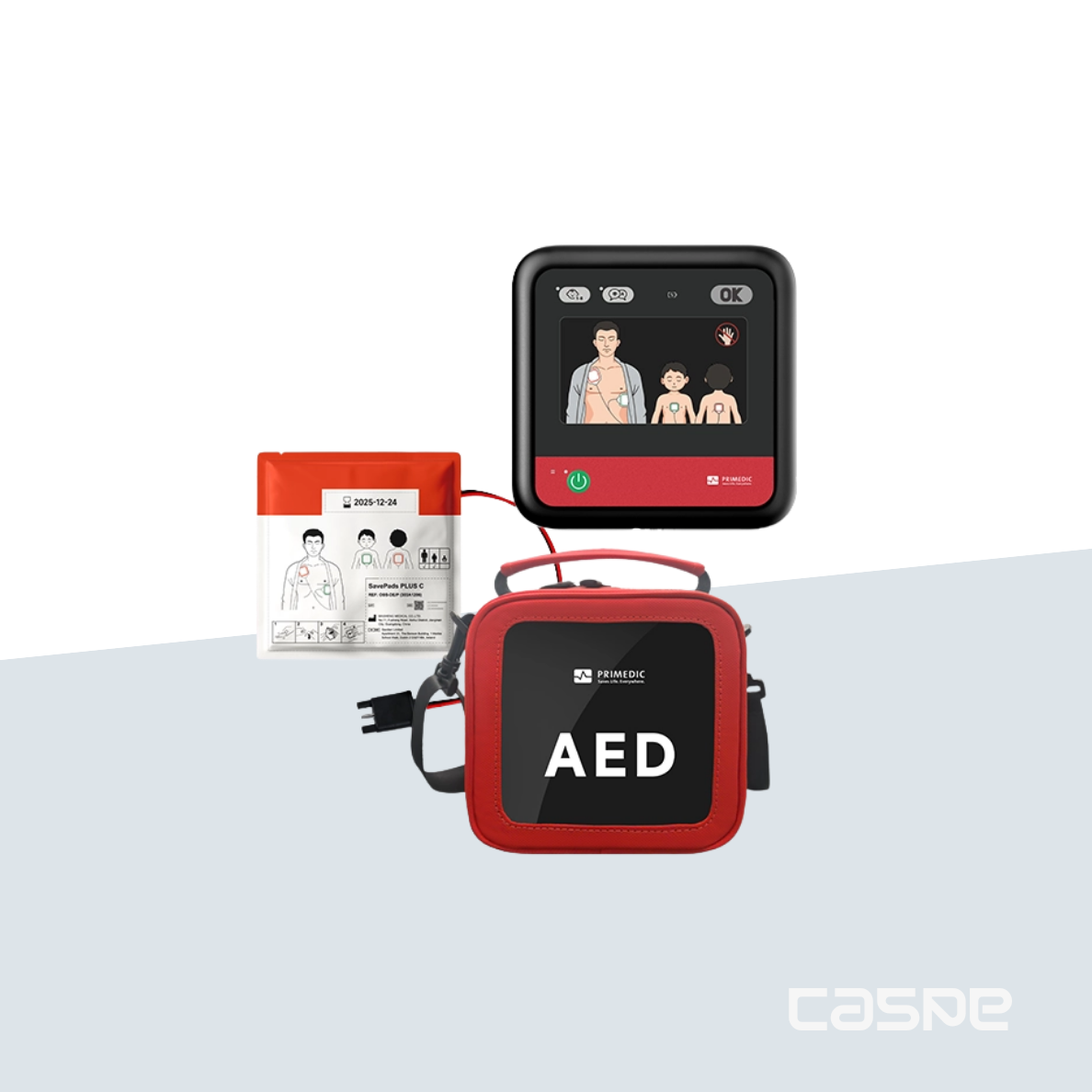 PRIMEDIC Défibrillateur HeartSave myPAD Sans écran / Sans RCP