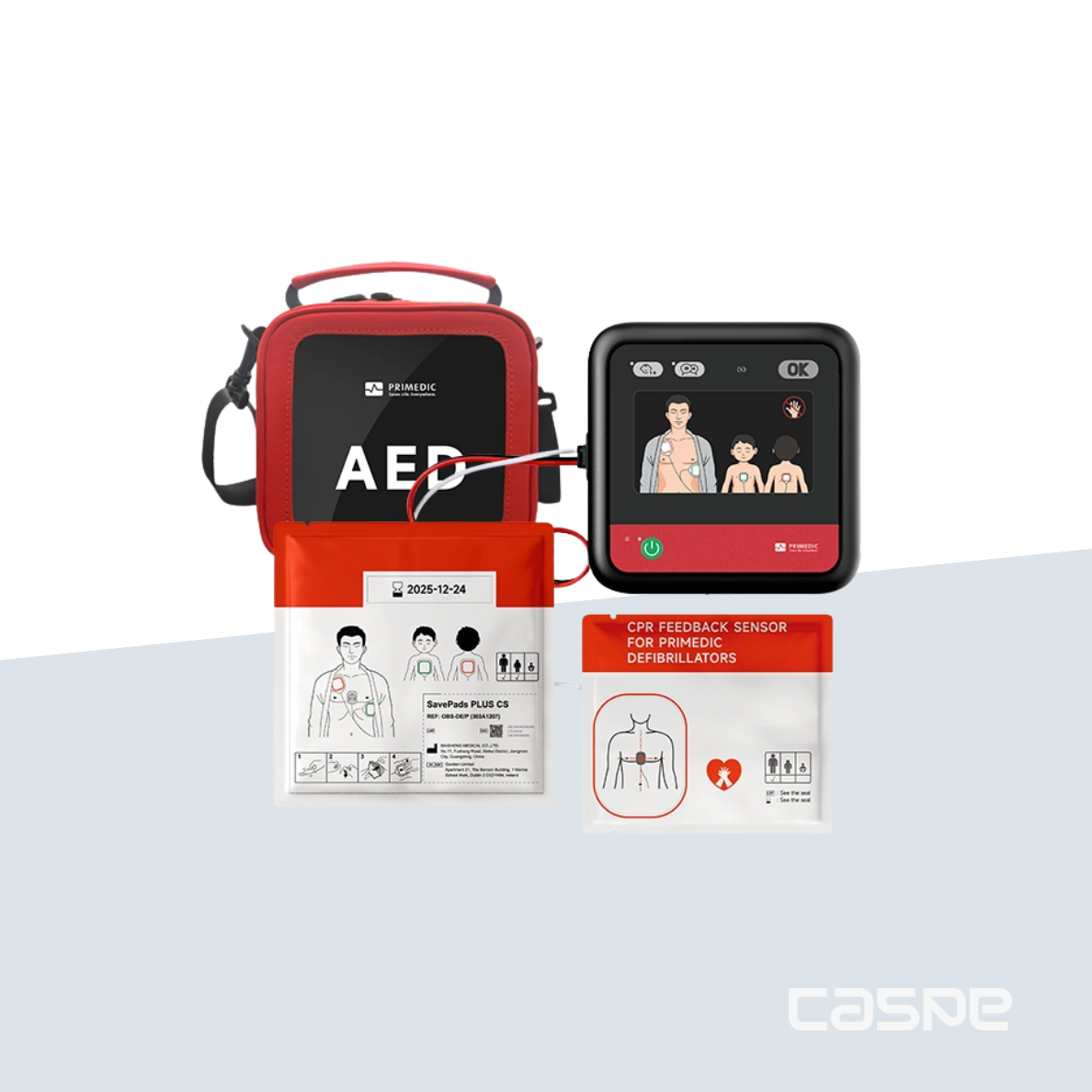 PRIMEDIC Défibrillateur HeartSave myPAD Sans écran / Aide à la RCP