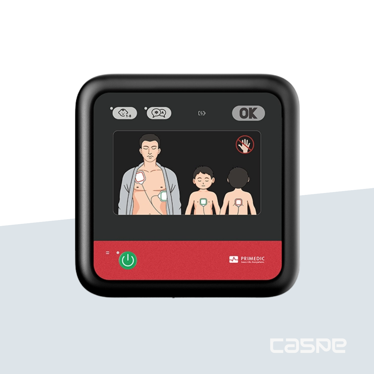 PRIMEDIC Défibrillateur HeartSave myPAD Sans écran / Sans RCP