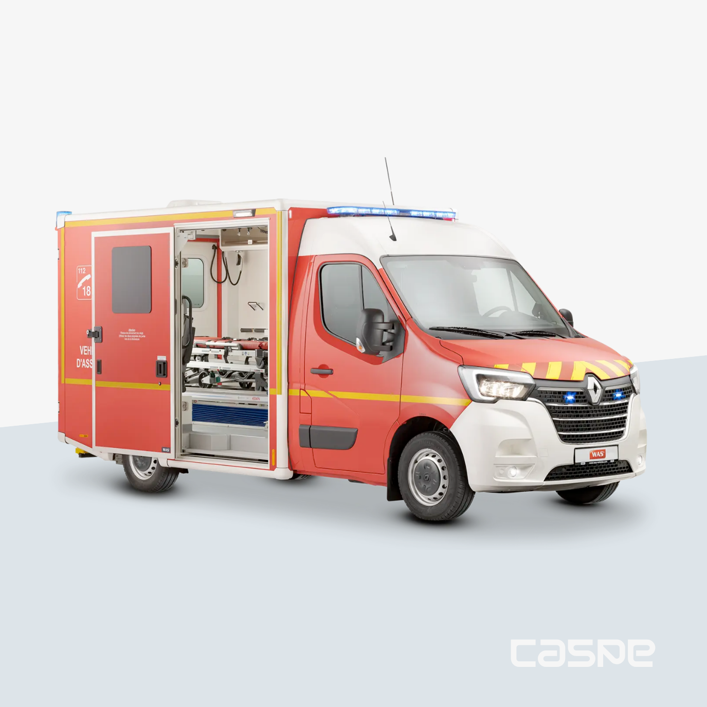 WAS 500 - Ambulance de secours Cellule Renault Master 5T
