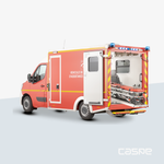 WAS 500 - Ambulance de secours Cellule Renault Master 5T