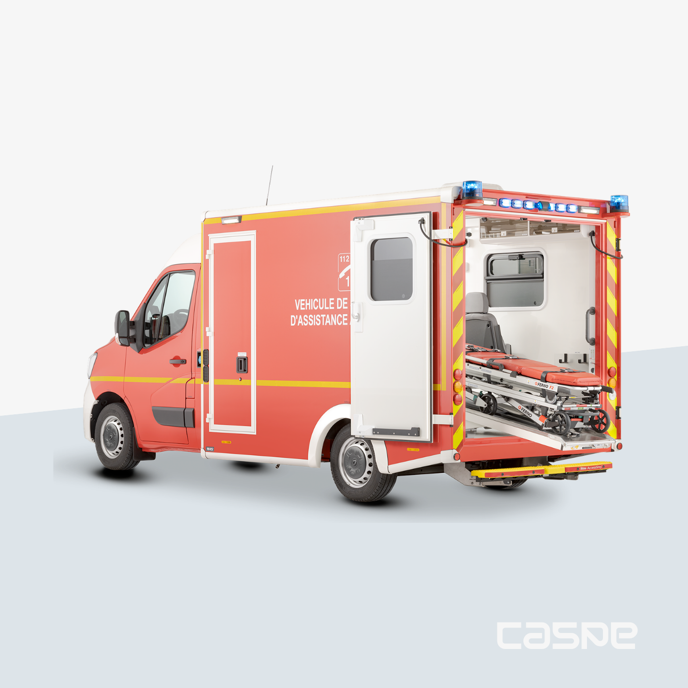 WAS 500 - Ambulance de secours Cellule Renault Master 5T