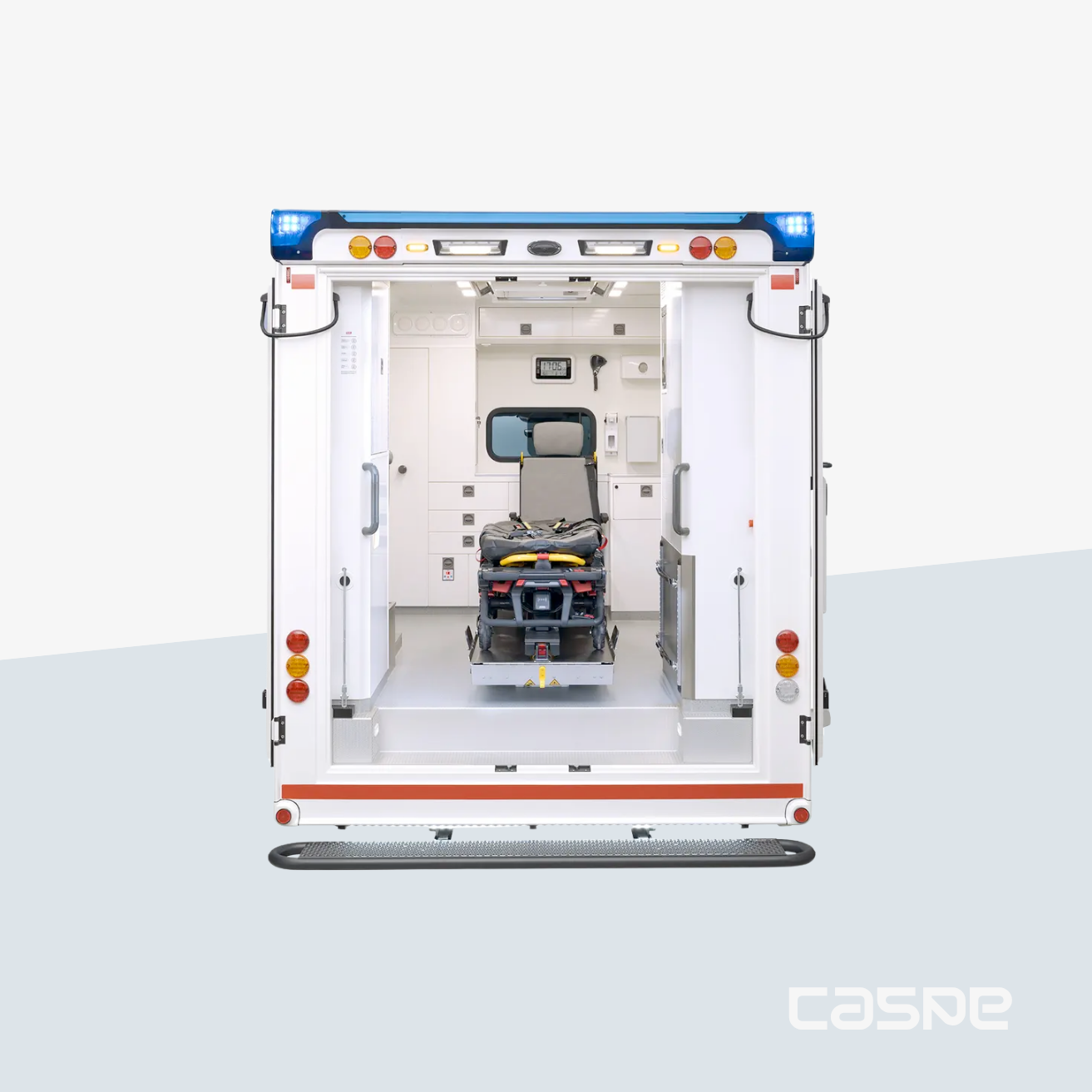 WAS 500 - Ambulance de secours électrique Cellule MAN TGE Flux 5,5T