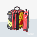 Sac à dos d’urgence Rouge PVC DIMATEX TONIC + Poche PATROL amovible