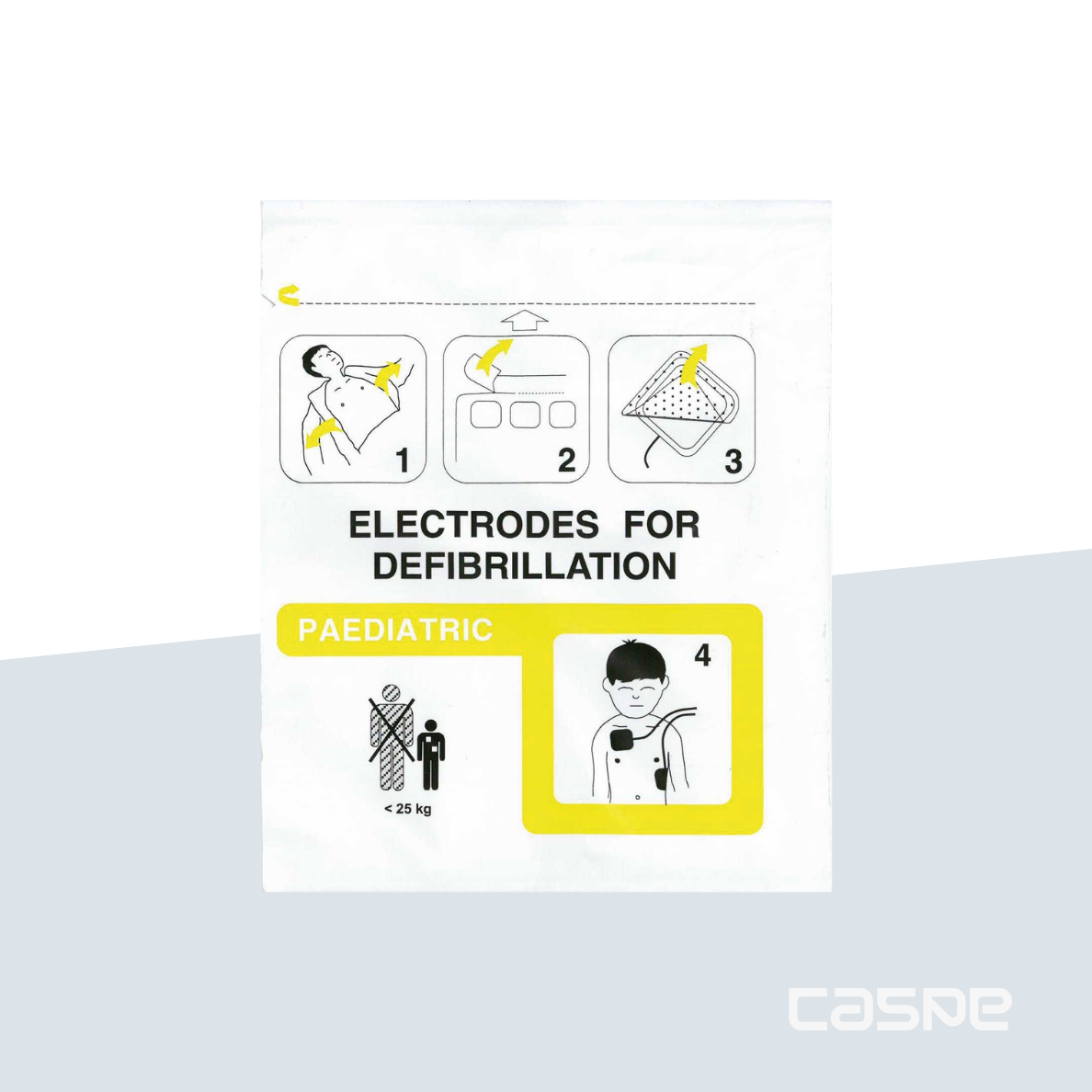 SCHILLER Electrodes pré-connectées Pédiatriques FRED PA-1, FRED EASYPORT et DGT7